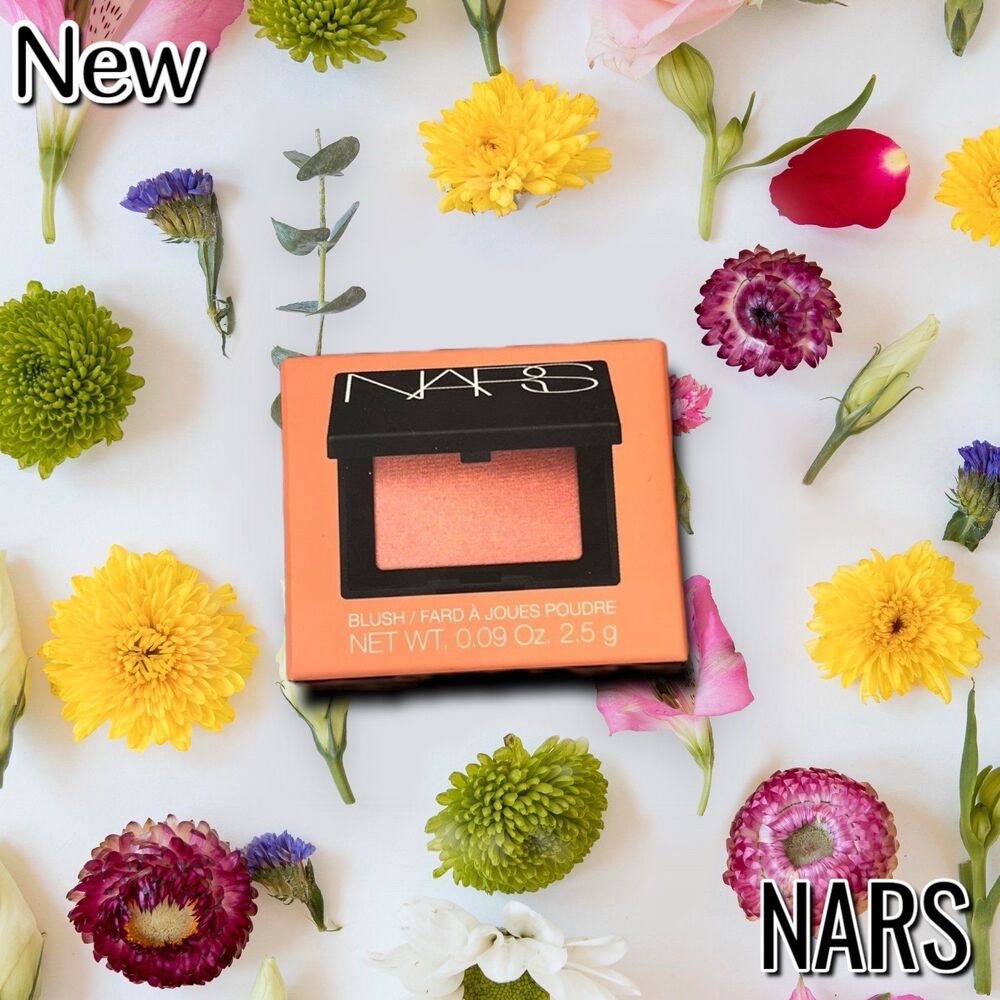 New NIB NARS Powder Blush Makeup in “Orgasm” – 0.09 oz / 2.5g